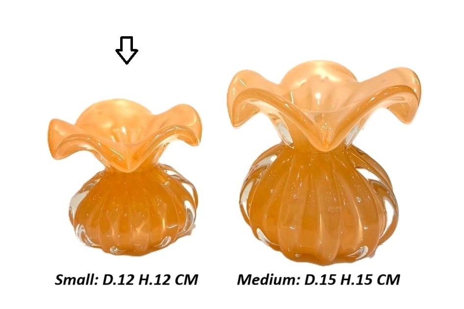 Murano Crystal Vase, Small - صورة 4