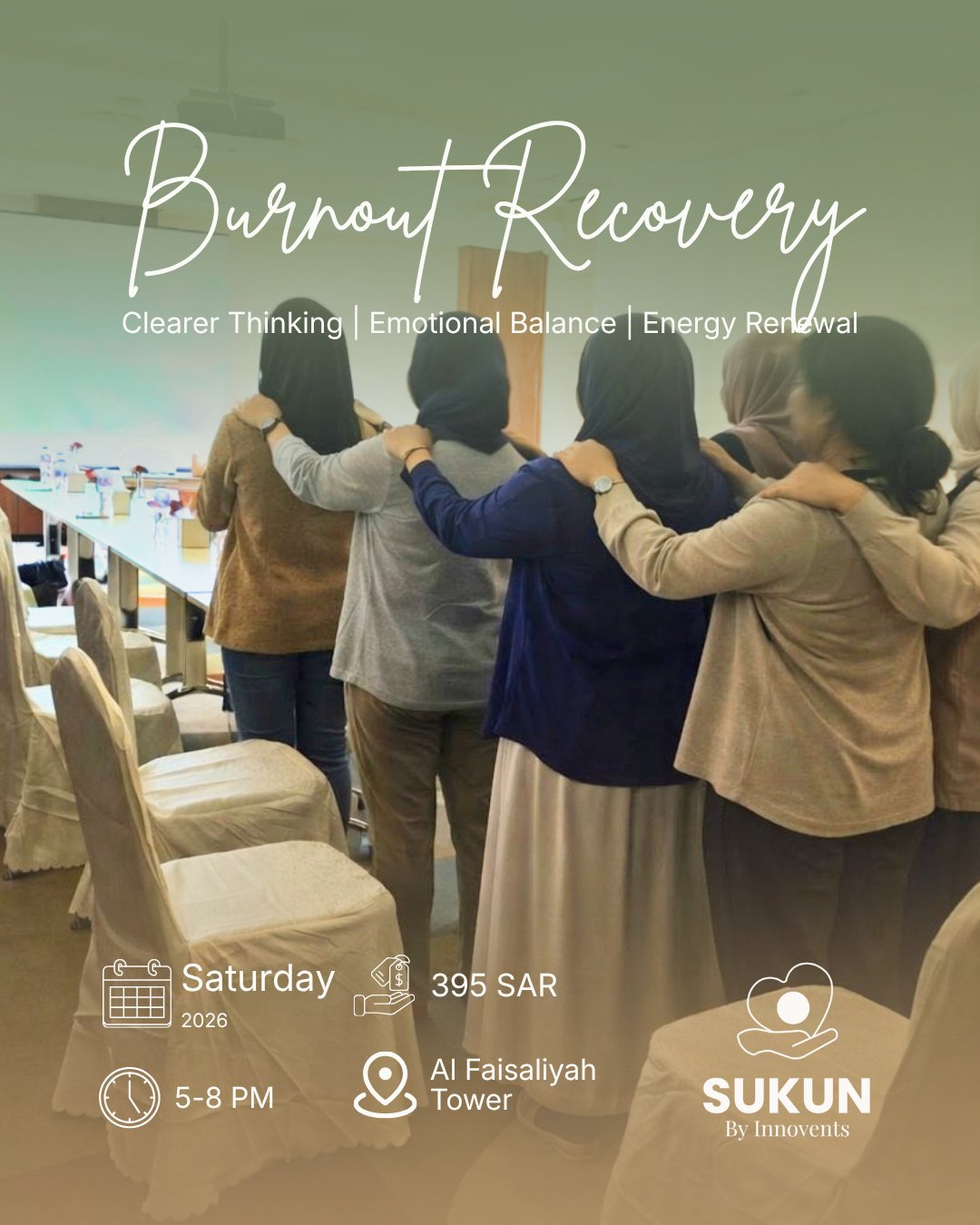 Saturday 5-8 PM Burnout Recovery - Image 1