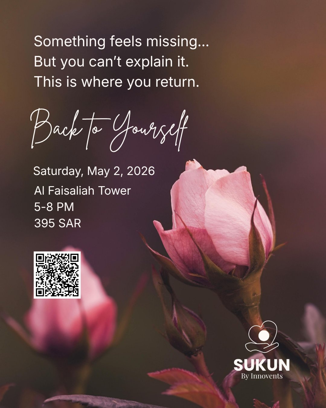 Saturday, May 2 at 5-8 PM Back to Yourself - Image 1