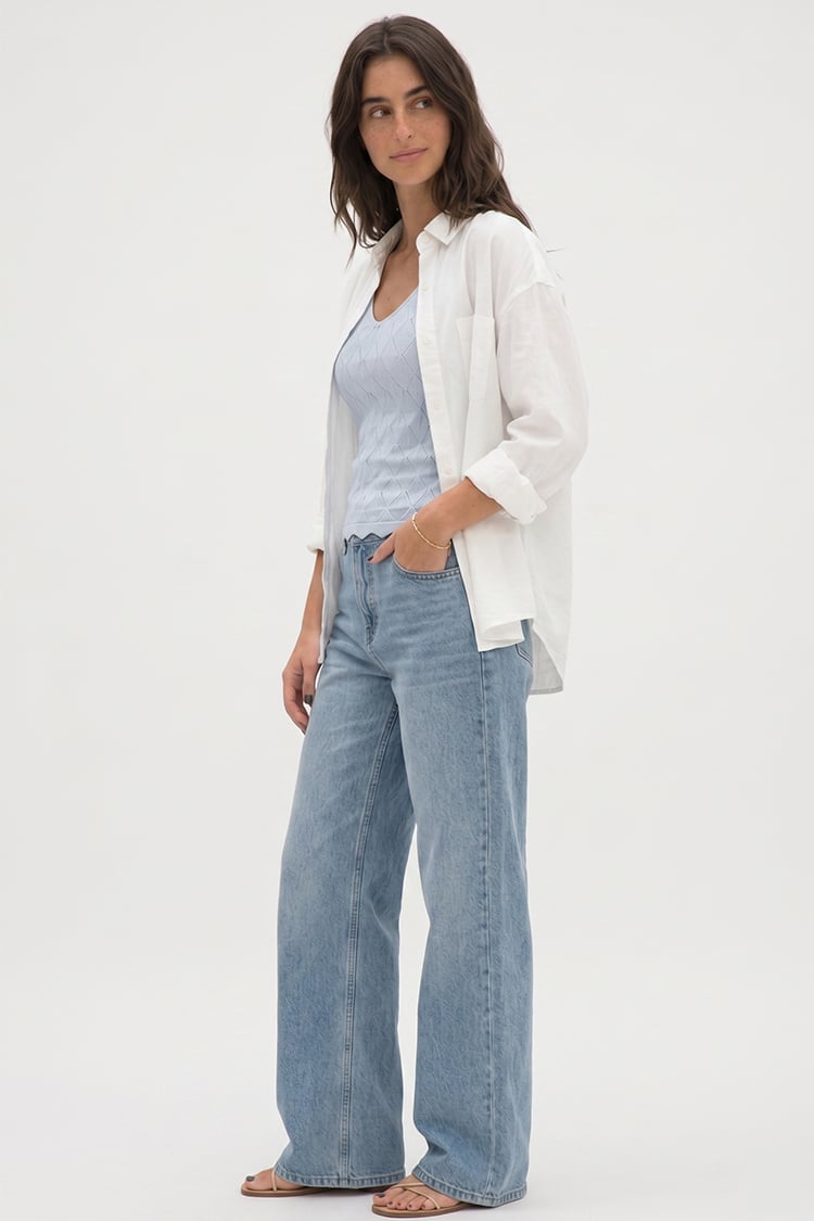 Breeze knit top - Baby blue - Image 2