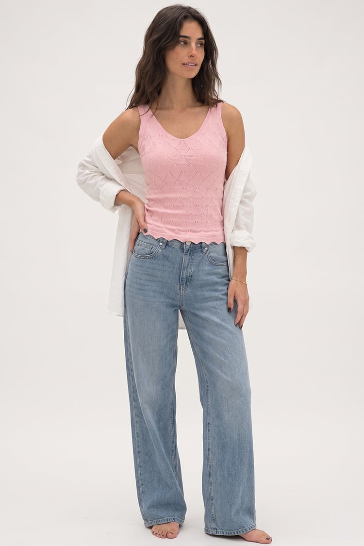 Breeze knit top - Pink - Image 2