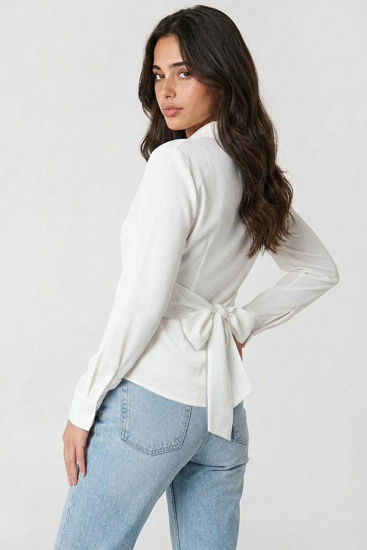 Sculptured wrapped waist - Image 2