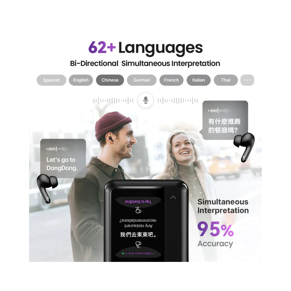 ActiveBuds AI-Smart Earphones with Touchscreen‏ - Image 13