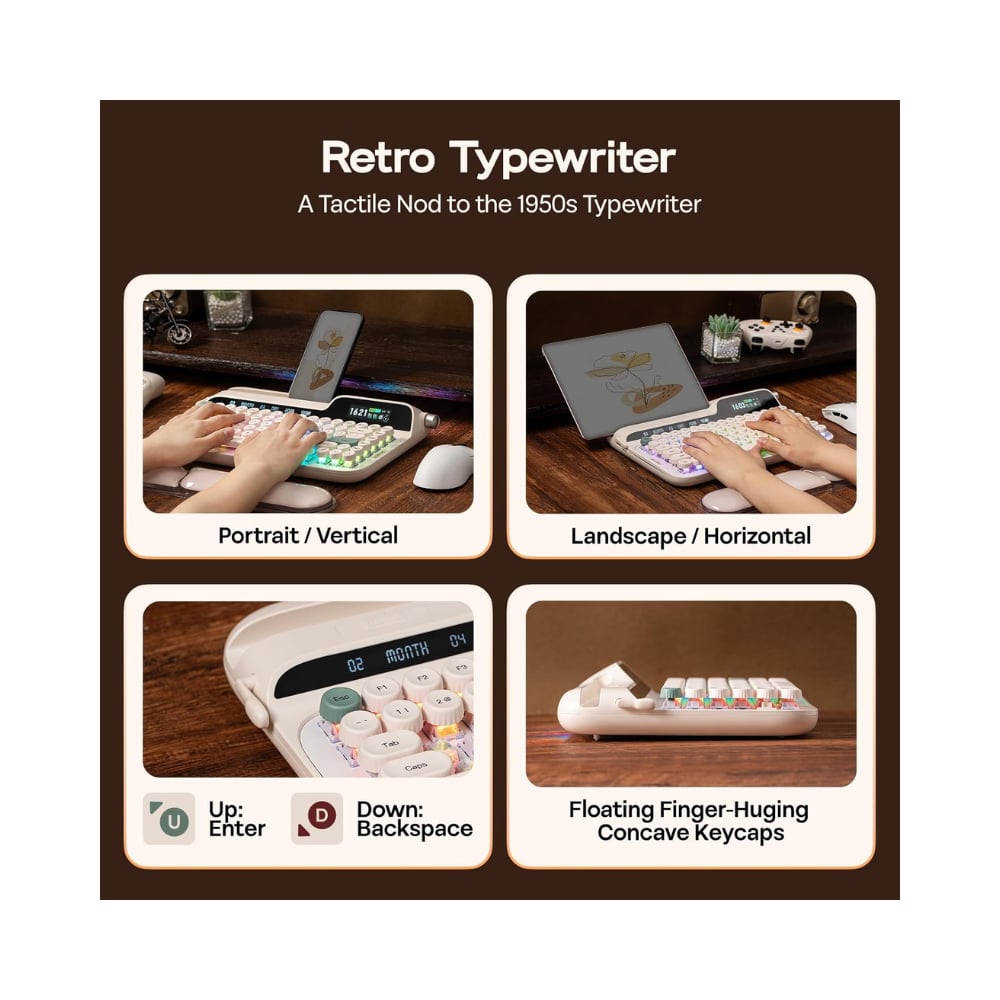Glyph Typewriter Like Wireless Mechanical Keyboard - Image 14