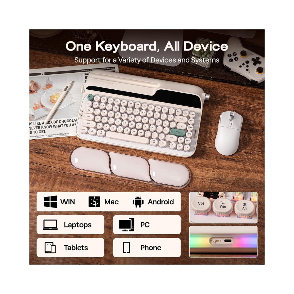 Glyph Typewriter Like Wireless Mechanical Keyboard - Image 16