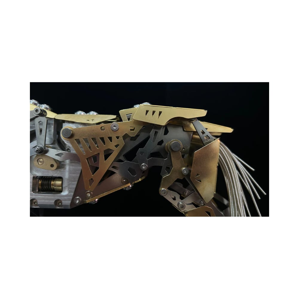 Mechanical Running Horse 3D Metal Assembly Kit - Image 14