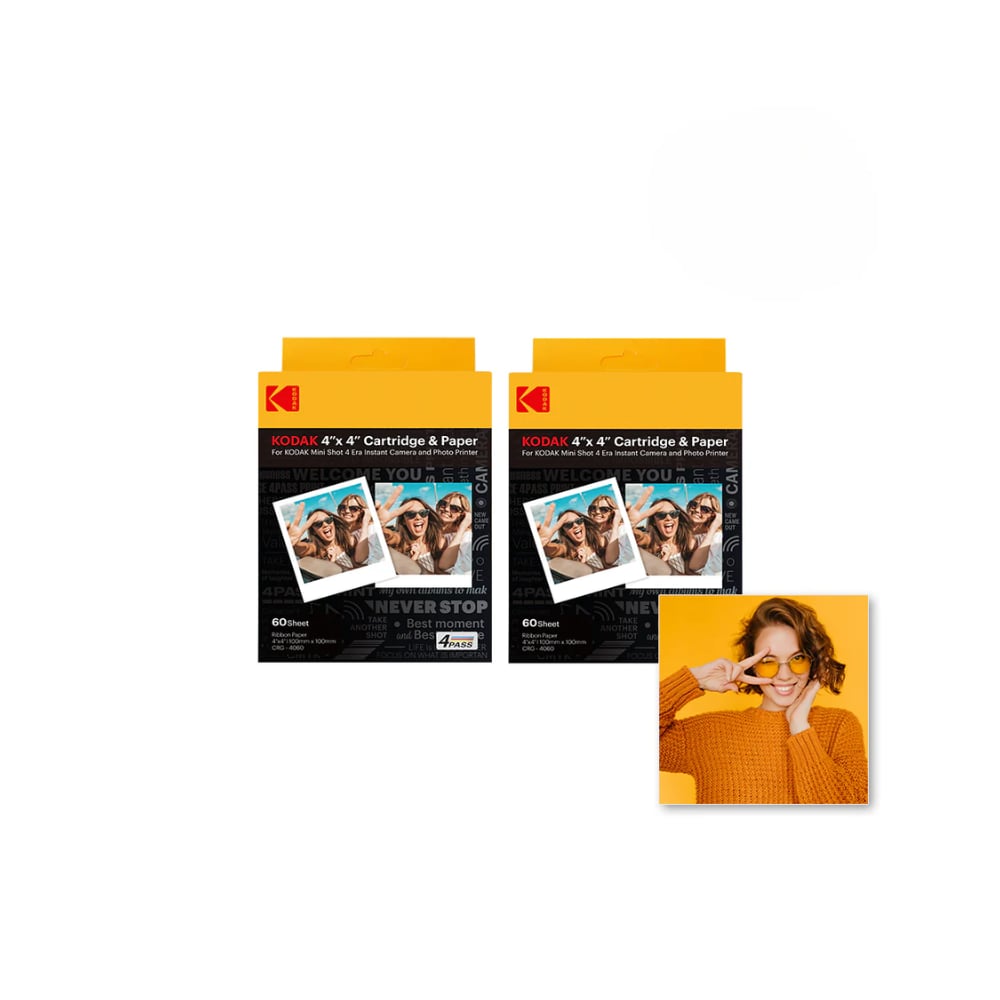 Instant Print 4x4 Cartridge for Mini Shot 4 Era Camera - Image 3