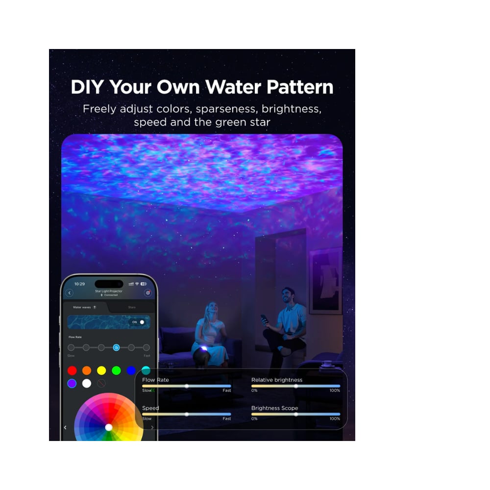 Star Light Projector with Ocean Wave Effects - Image 5