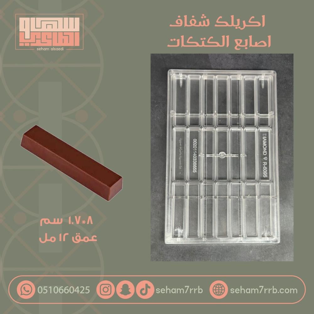 اكريلك شفاف اصابع الكتكات ثري دي - صورة 1