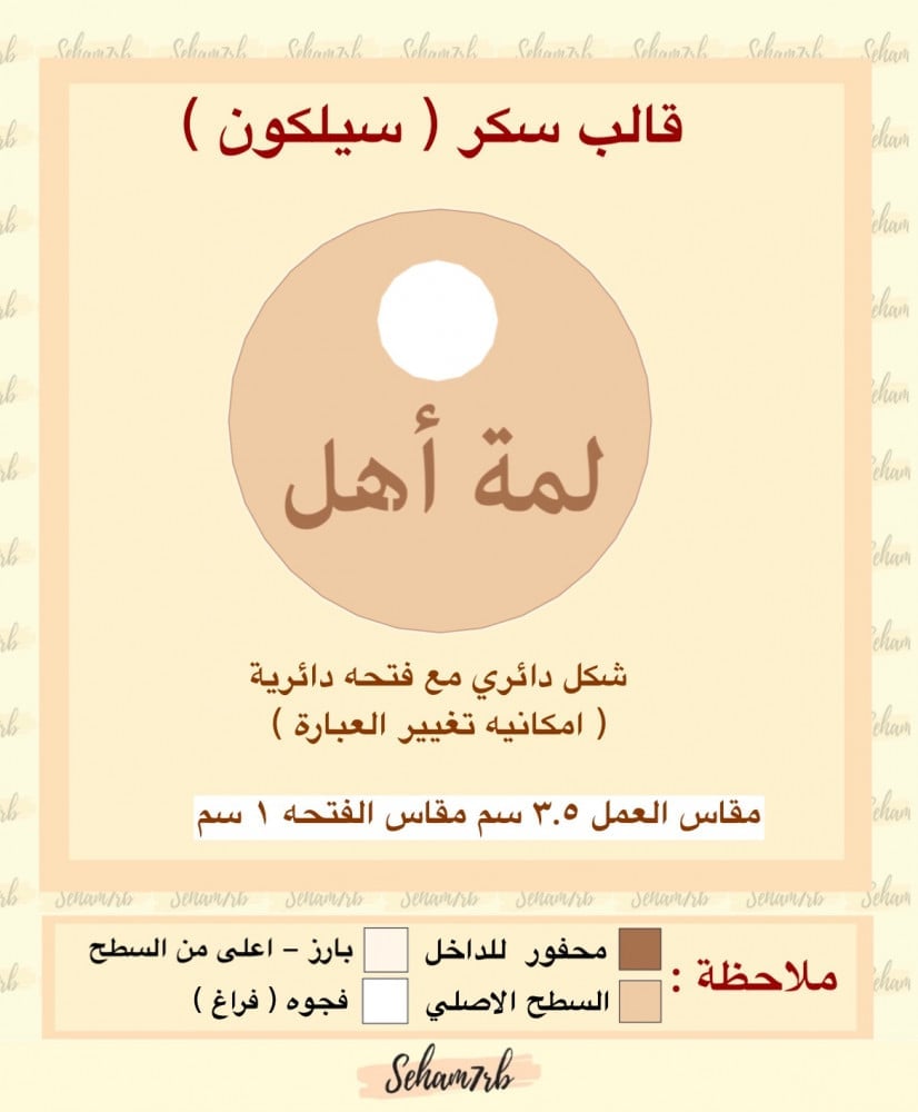 شكل دائري مع فتحه دائرية - صورة 1