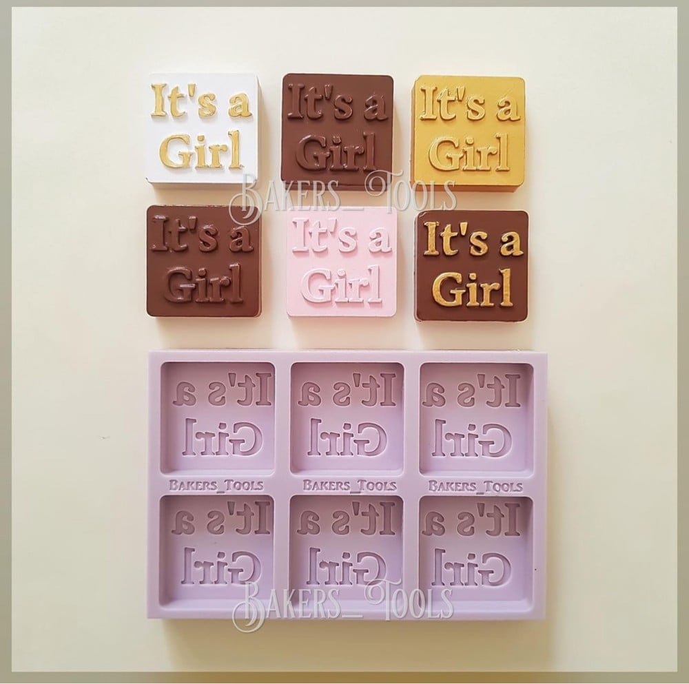 E912 لوقو داخلي It’s a Girl - صورة 3