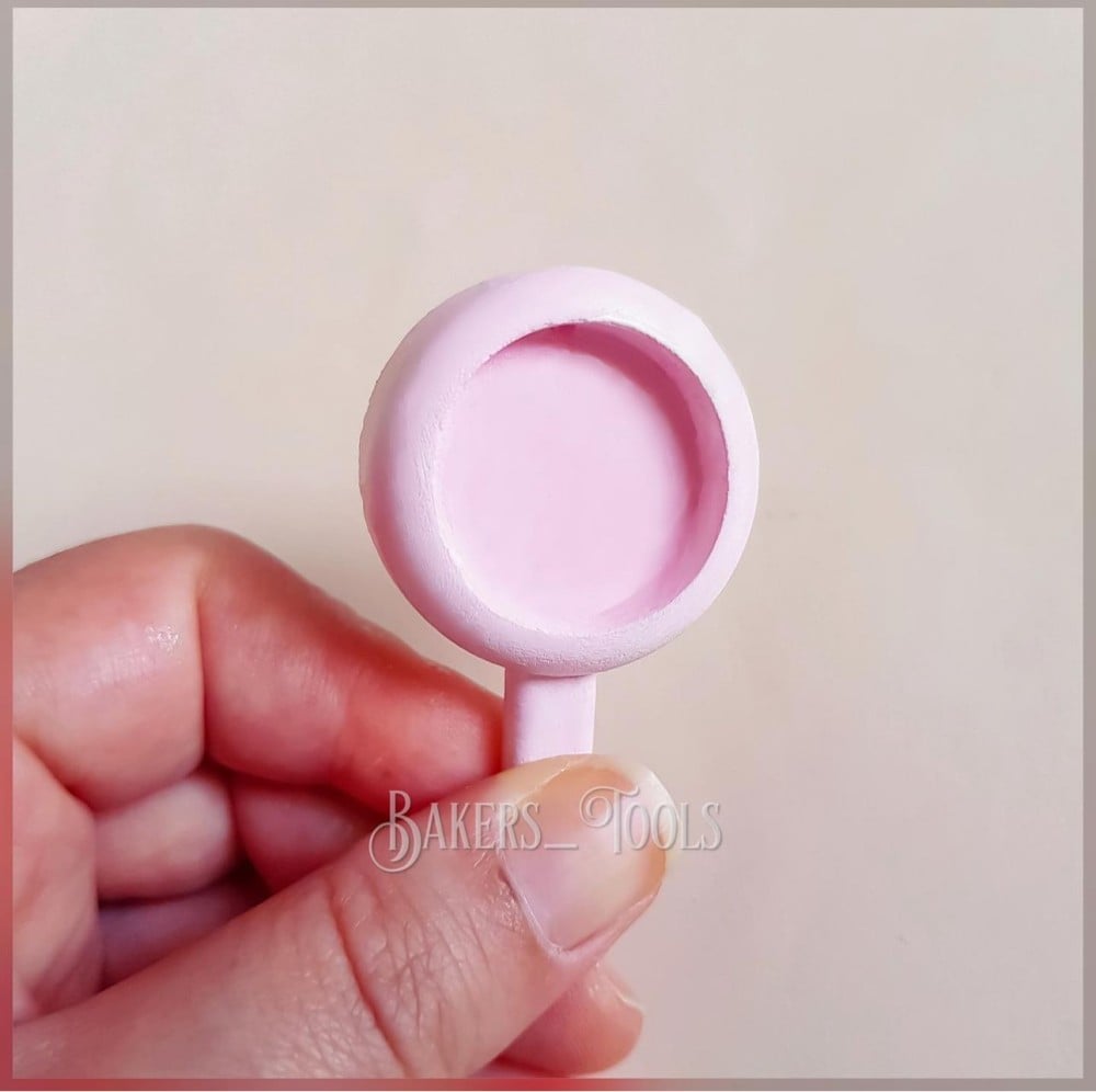 E194 برواز دائري ساده مع مسكه يد ٦ فتحات - صورة 2