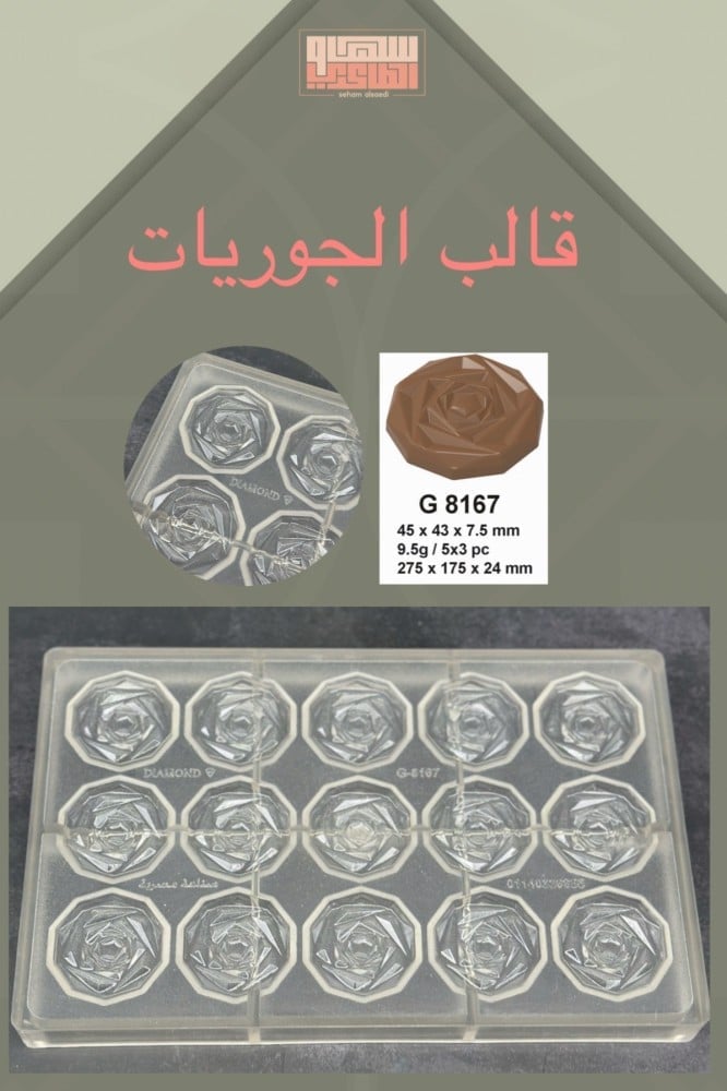 قالب الجوريات  ثري دي - صورة 1