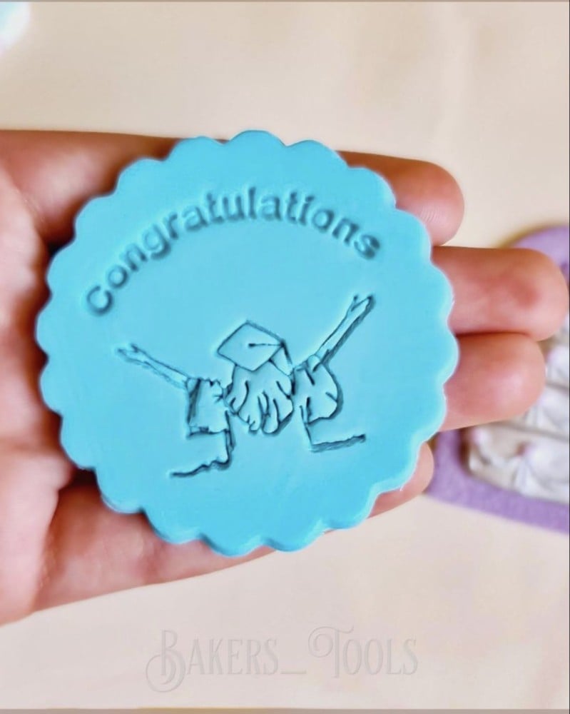 ختم  منحني Congratulations - صورة 4