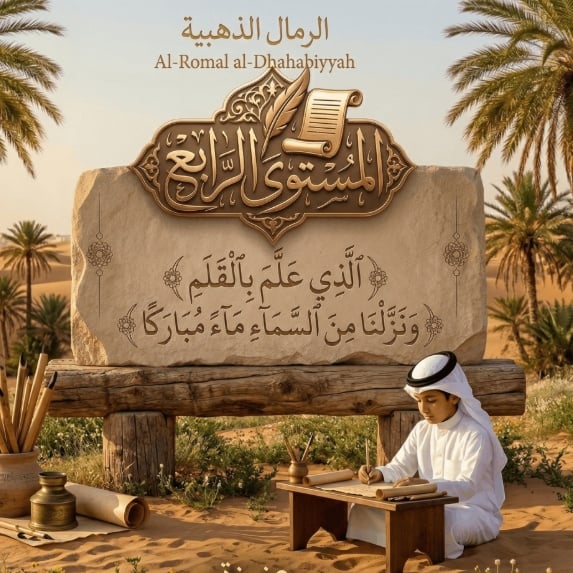 المنهج المتقدم - المستوى الرابع (إتقان التلاوة وفن الخط العربي) - صورة 1
