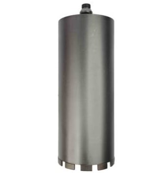 Φ130*L300*H10*3.5mm*SN11*1/2BSP Laser-welded Diamond Core Drill Bit For Wet Drilling used for drilling concrete,reinforced concrete and building materials - Image 1