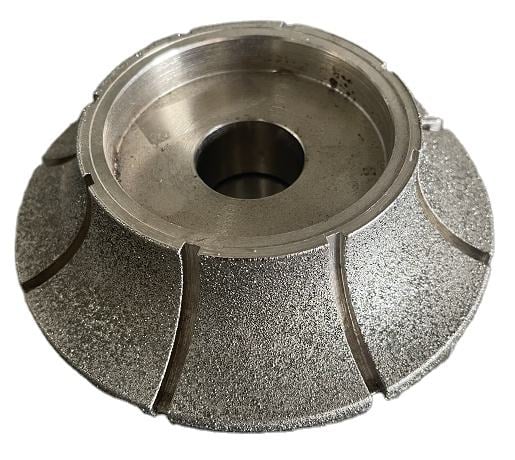 Electroplated wheel for stone grinding 140x30mm - Image 1