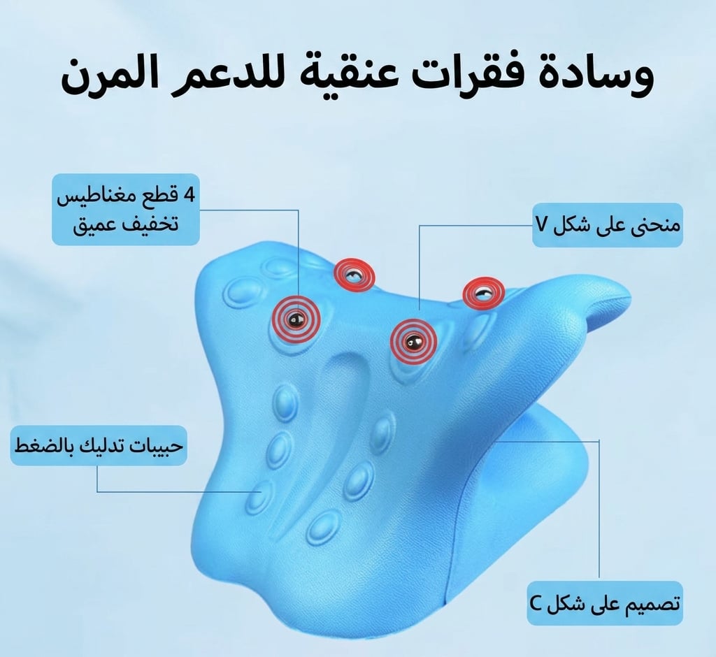 وسادة حرف  C الرقبة - صورة 3