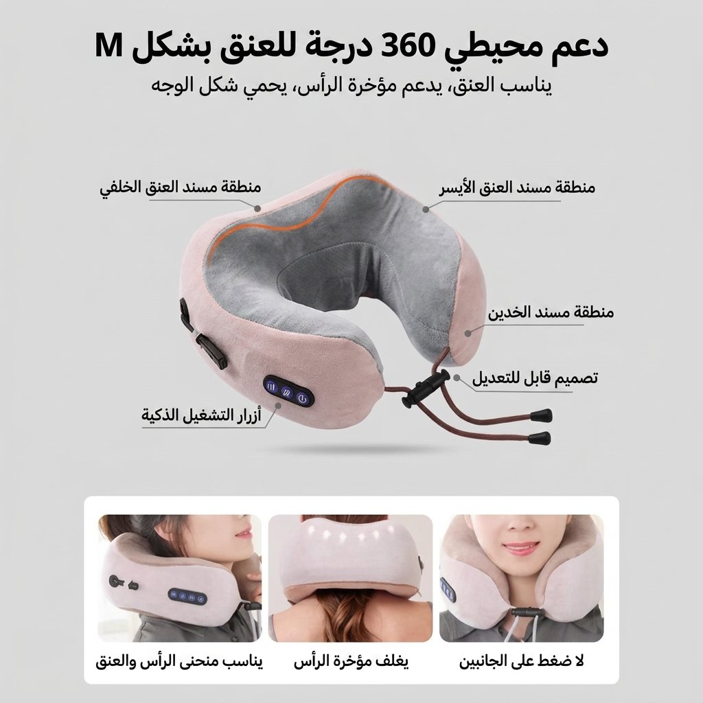 وسادة حرف يو U - صورة 5