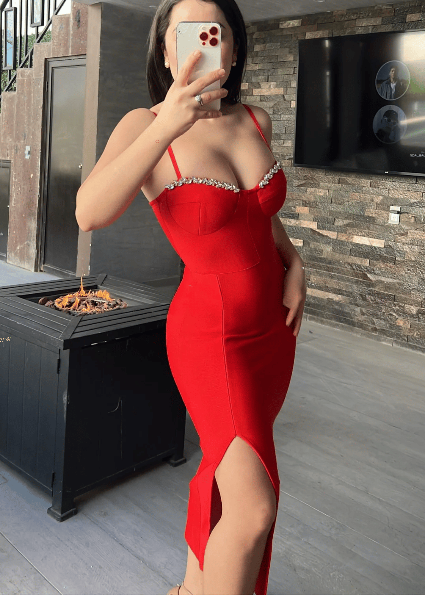 فستان بلا أكمام للركبة - صورة 2
