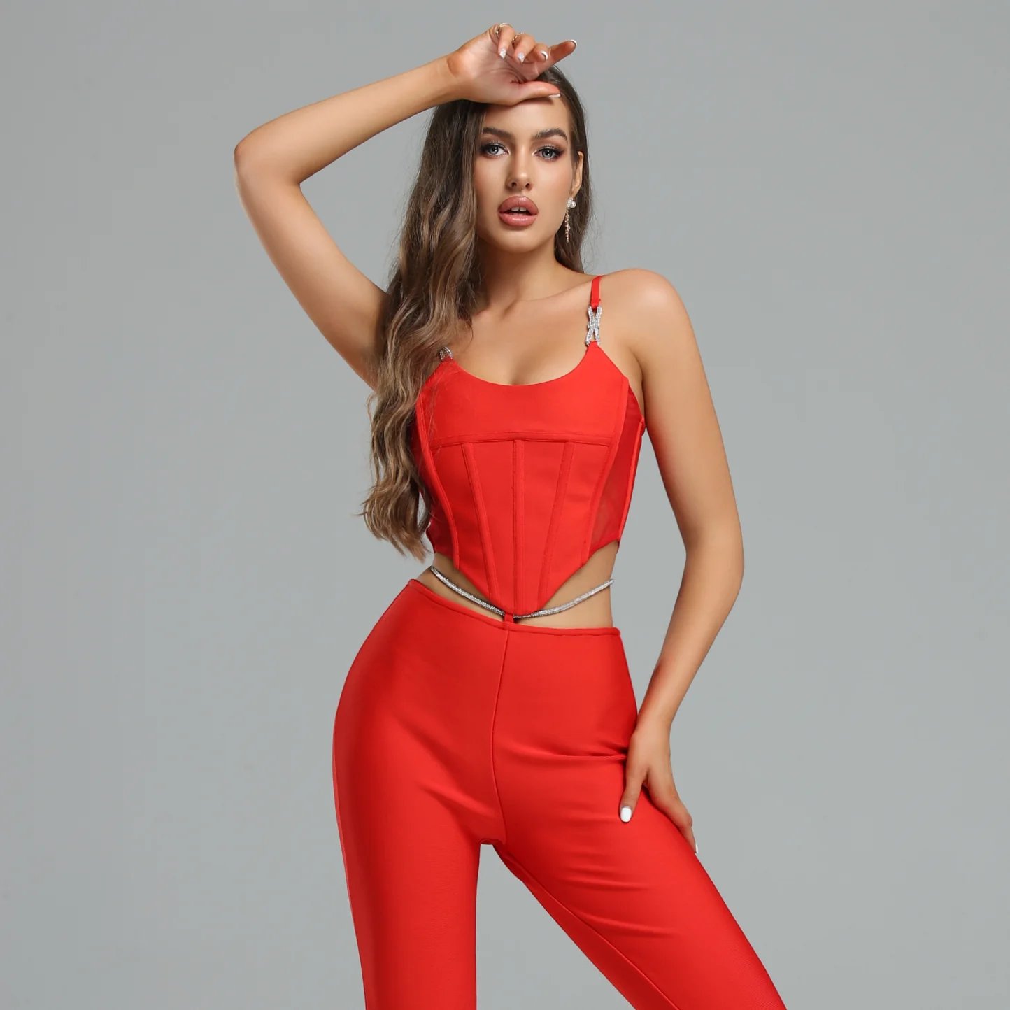 طقم بنطلون من قطعتين - تسليم فوري - صورة 4