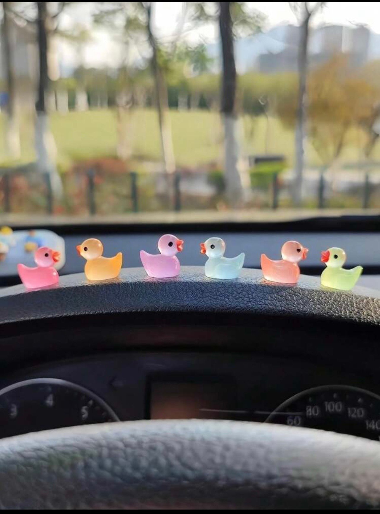 5 بطات زينة مضيئة - صورة 2