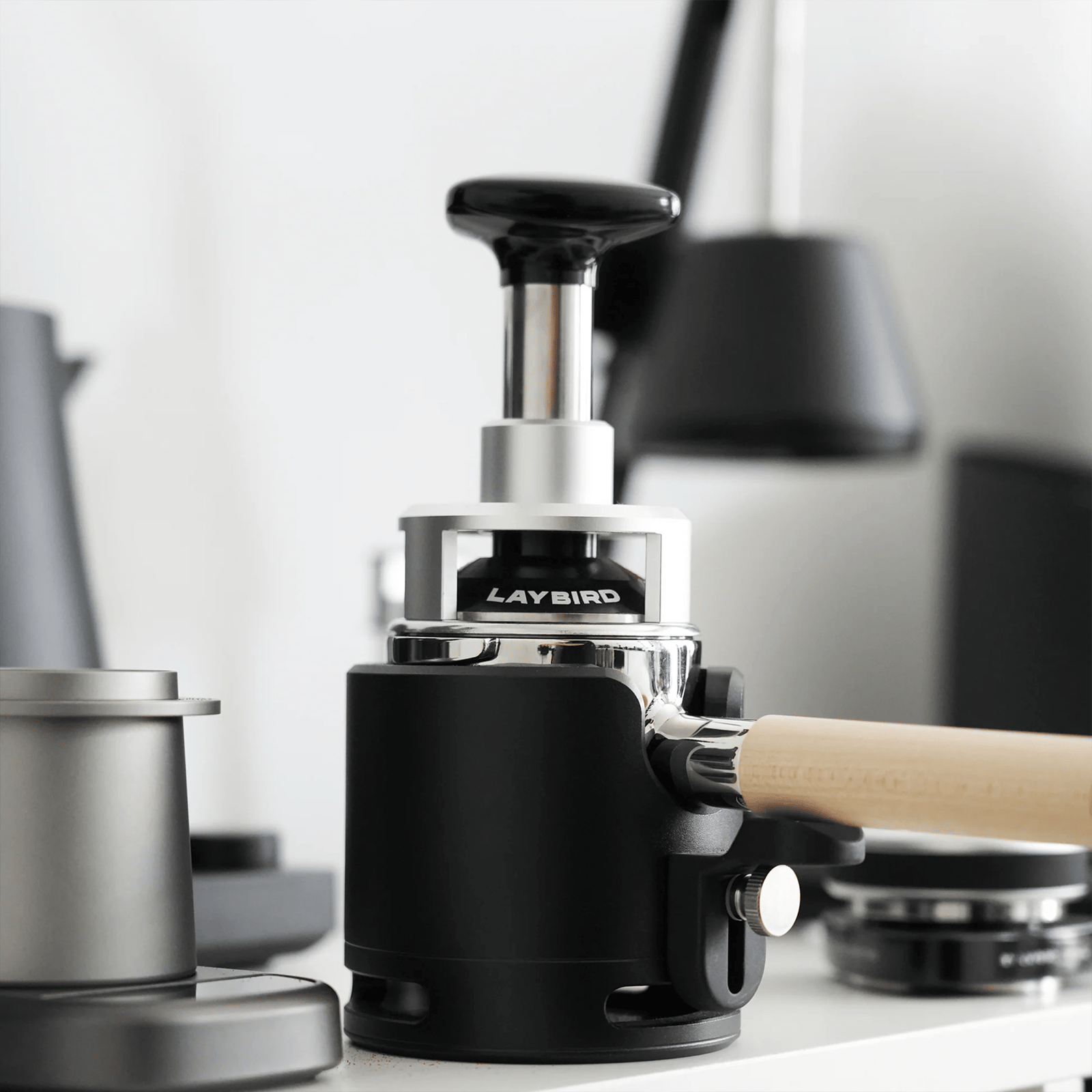 LAYBIRD TriPress Power Tamper تامبر قهوة يدوي من ليبيرد - صورة 4