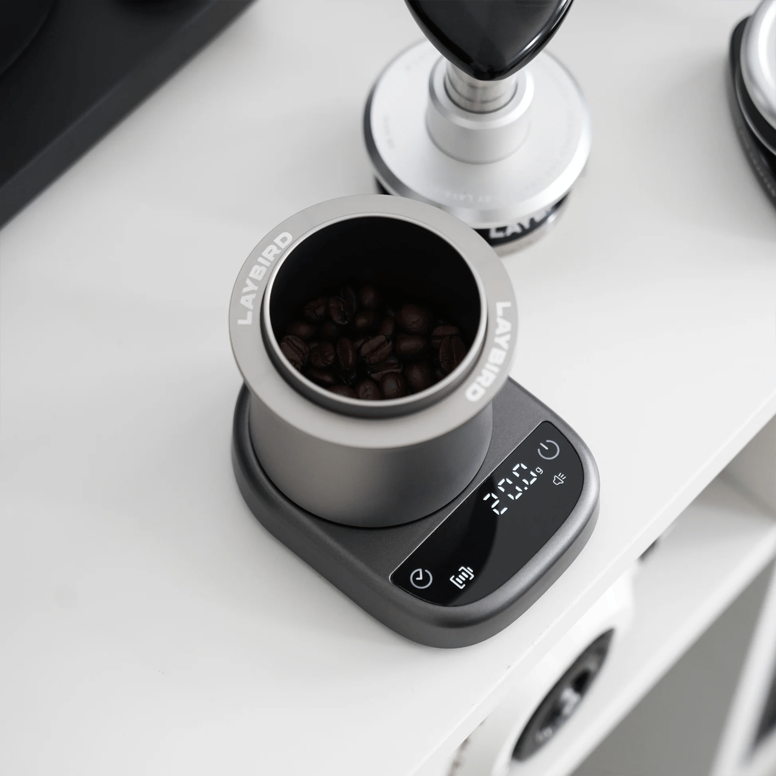 LAYBIRD MagAttach Coffee Scale ميزان قهوة رقمي من ليبيرد - صورة 6