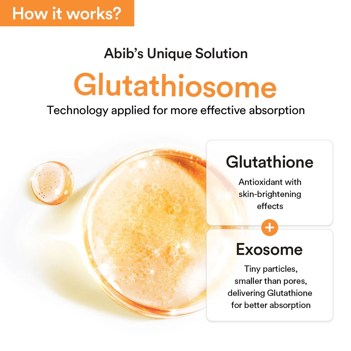 Abib-Glutathiosome dark spot serum Vita drop - صورة 2