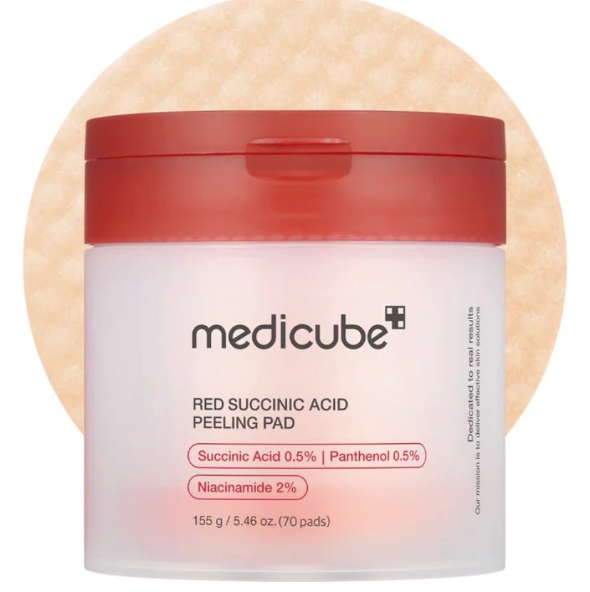 Medicube Red Succinic Acid Panthenol Pads - Image 1