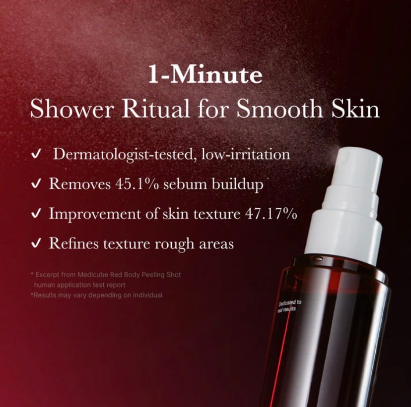 Medicube Red Body Peeling Shot Cleanser - Image 8