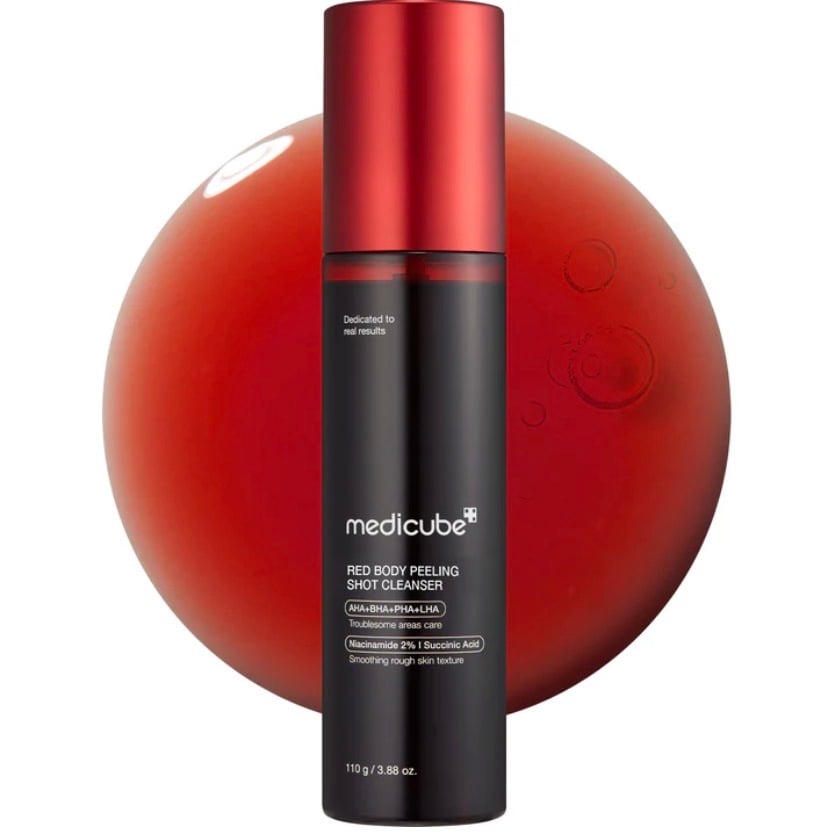 Medicube Red Body Peeling Shot Cleanser - Image 1