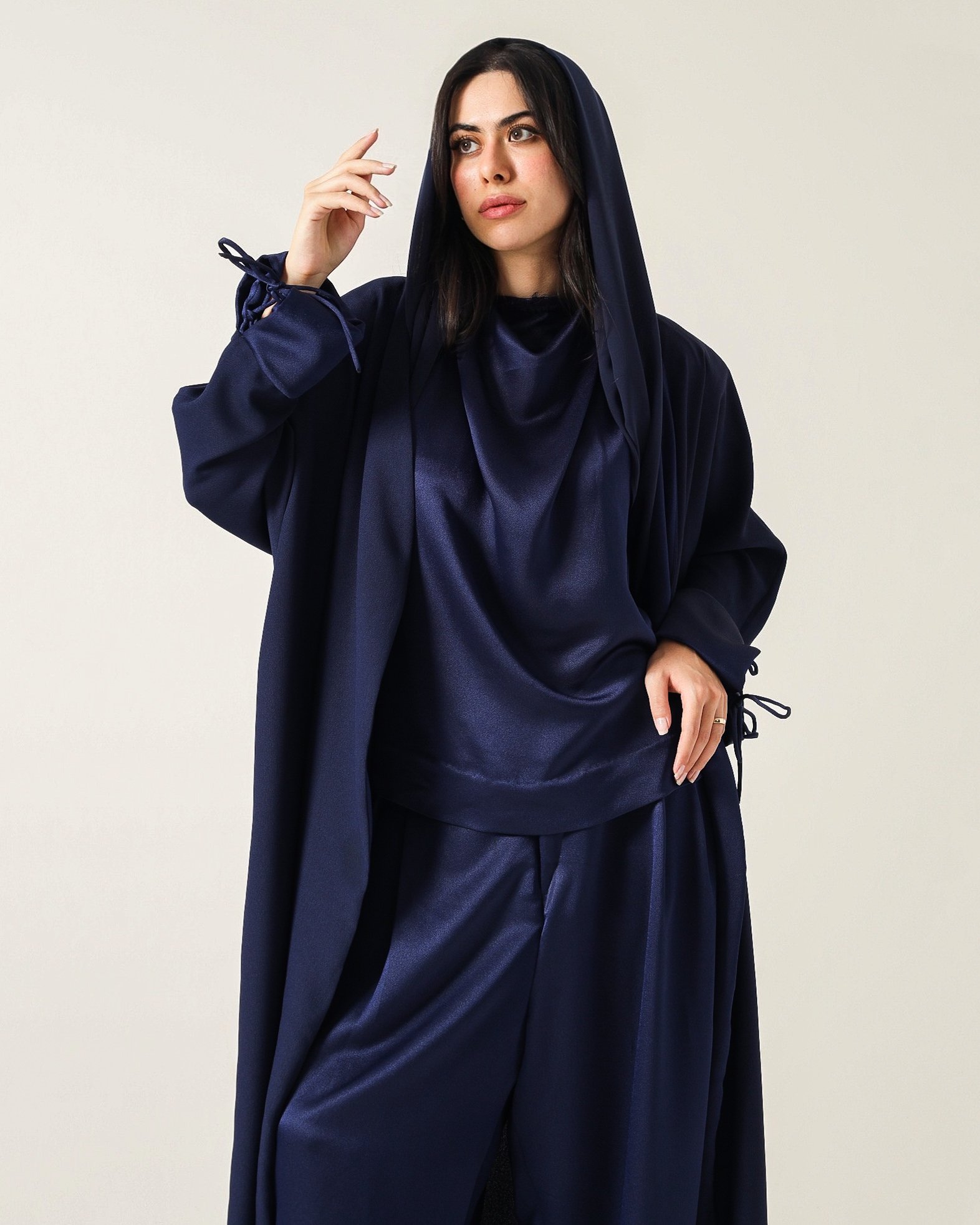 Navy Blue Abaya - Image 5