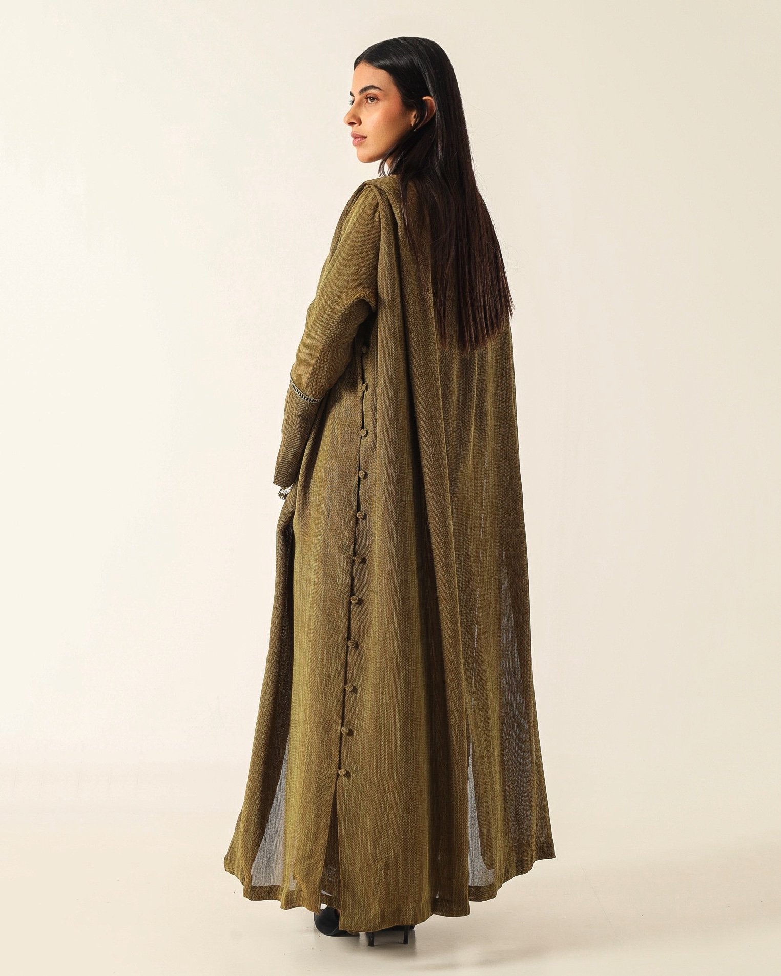 Linen Abaya  - Image 3