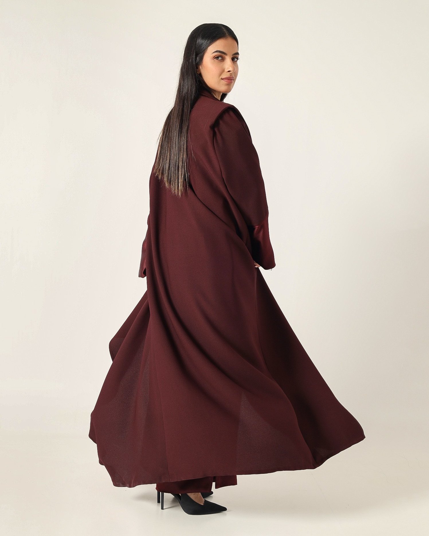Maroon Abaya - Image 5