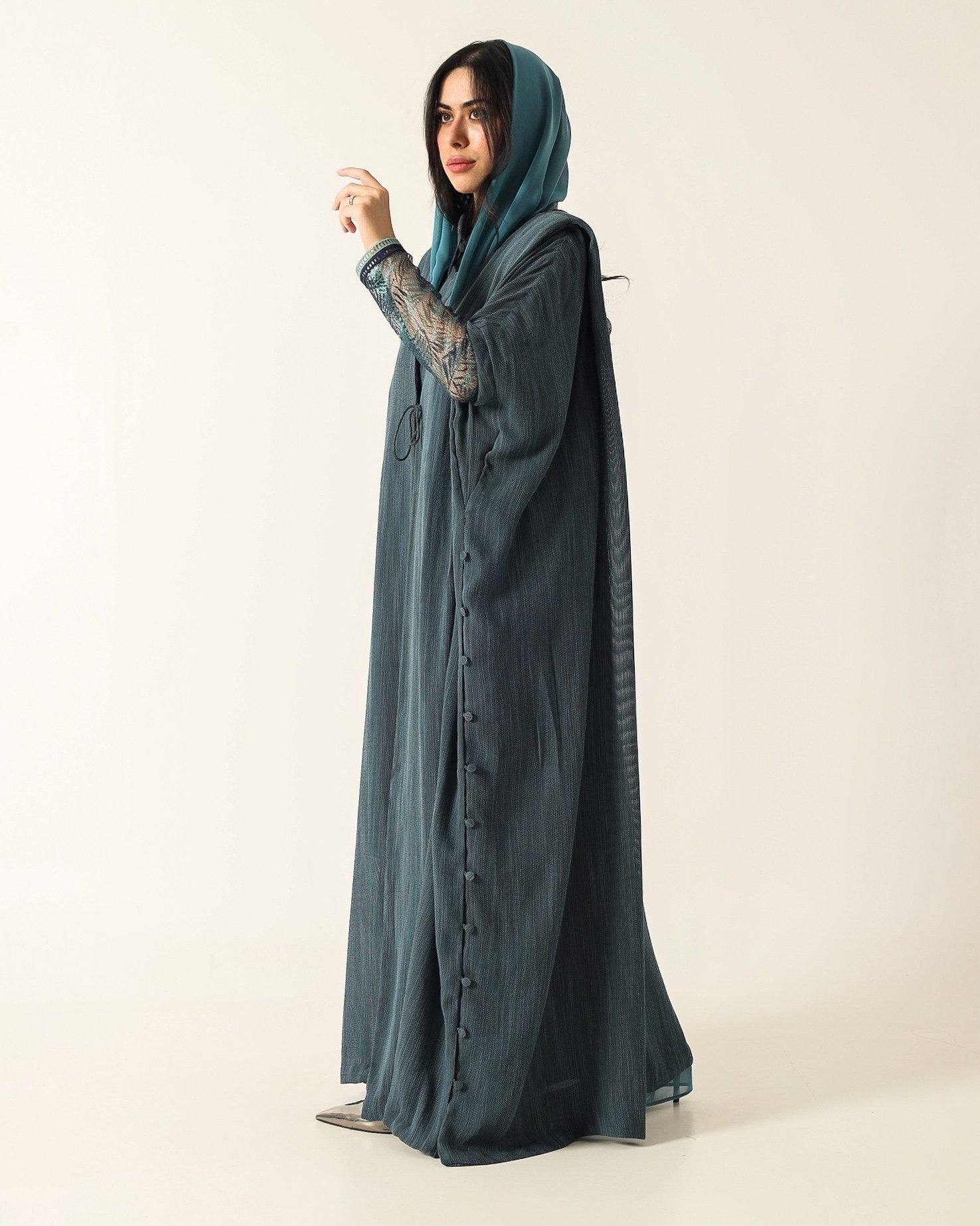 Linen Abaya 2 - Image 3
