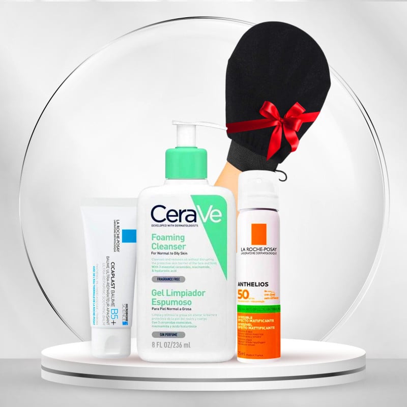 باقة العناية الأساسية للبشرة الدهنية – من CeraVe وLa Roche-Posay - صورة 2