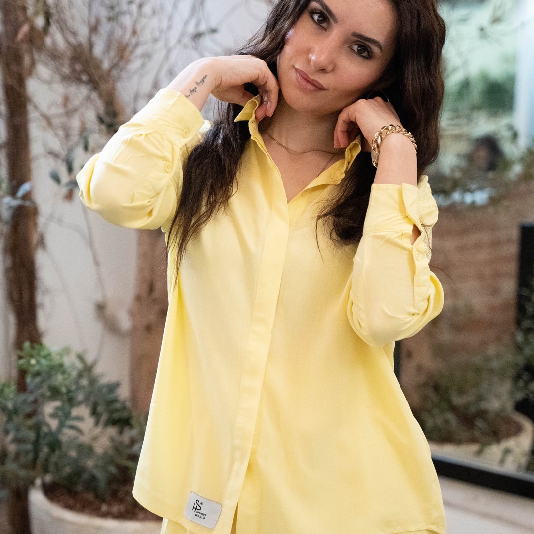 لايت يالو بالون ديزاين  - ملابس صيفية نسائية عصرية - صورة 1