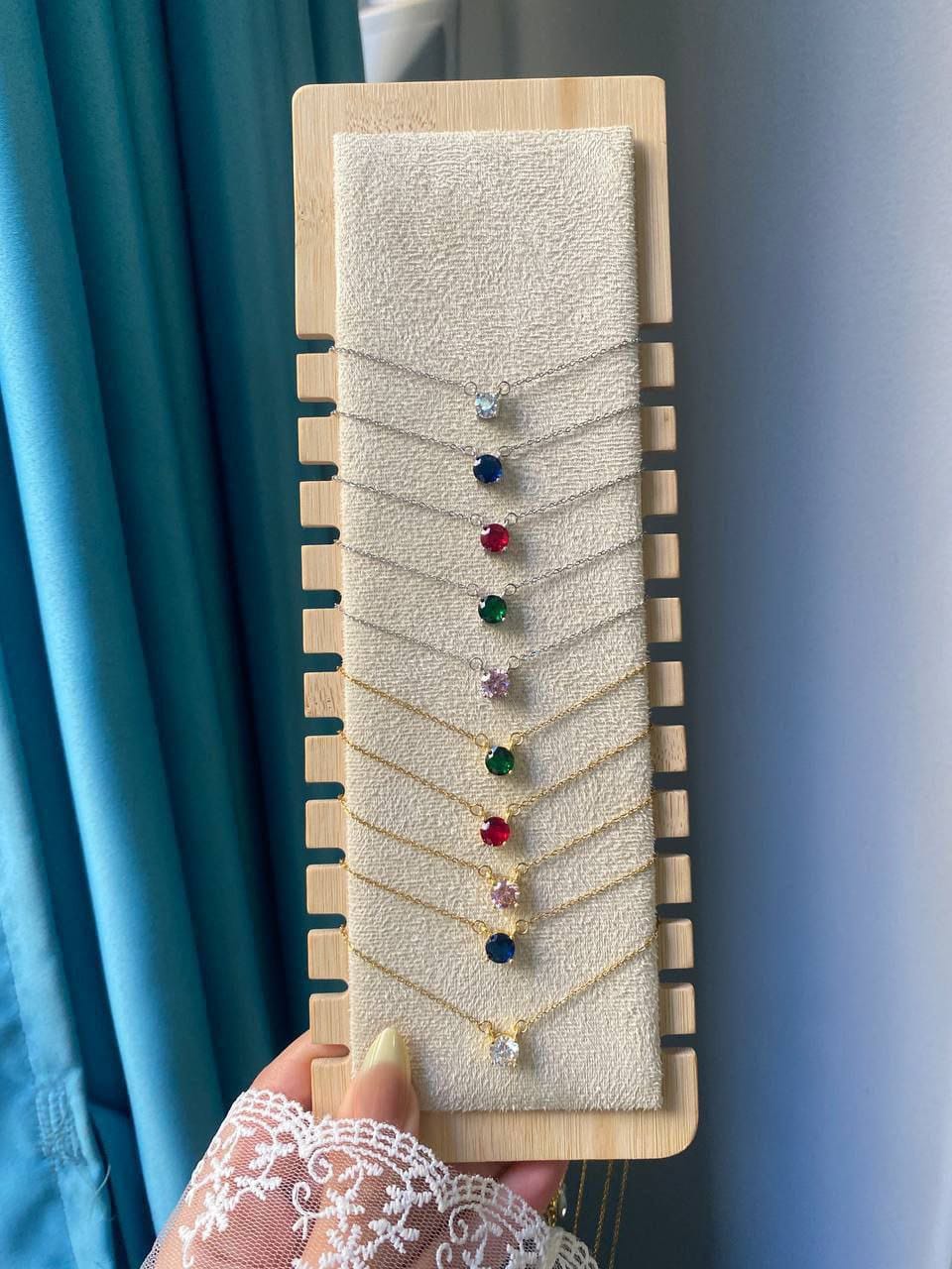 Colored simple necklace ✨ - صورة 1