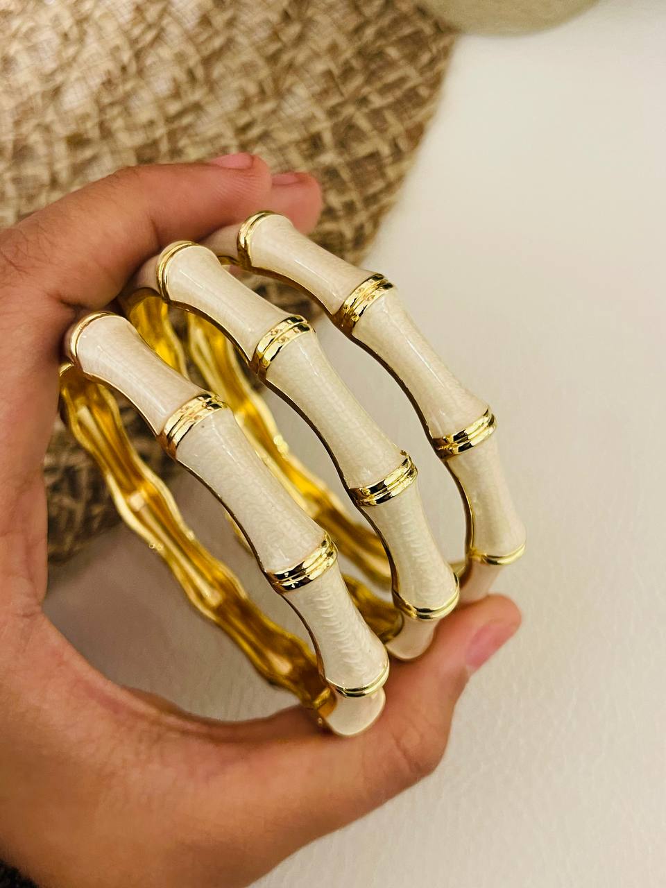 Bone Bangle Colored 15✨ - صورة 2