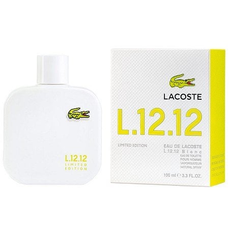 عطر او دي لاكوست ال12.ّ12 بلانك نيون من لاكوست، متوسط التركيز، رجالي، 100مل - Image 1