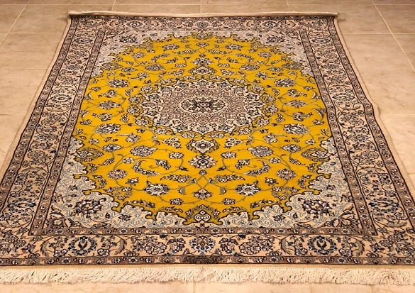 سجاد ايراني نايين مقاس 130x200 - Image 1