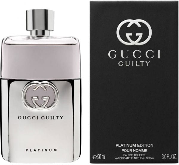  عطر جيلتي بلاتينيوم من جوتشي للرجال - او دي تواليت ، 90 مل - Image 1