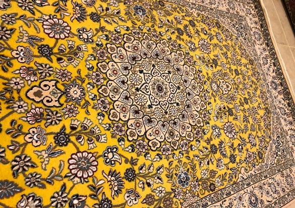 سجاد ايراني نايين مقاس 130x200 - Image 2