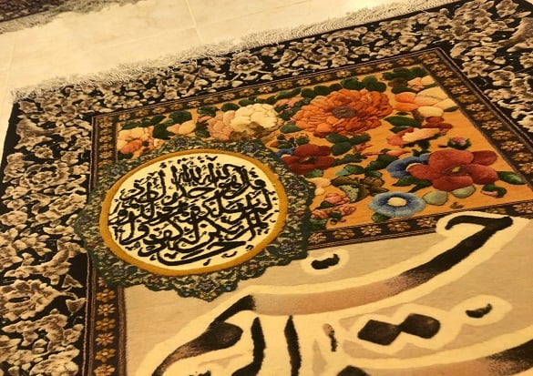 سجاد ايراني تبريز  ايه  جوز مقاس 100 150x - صورة 2