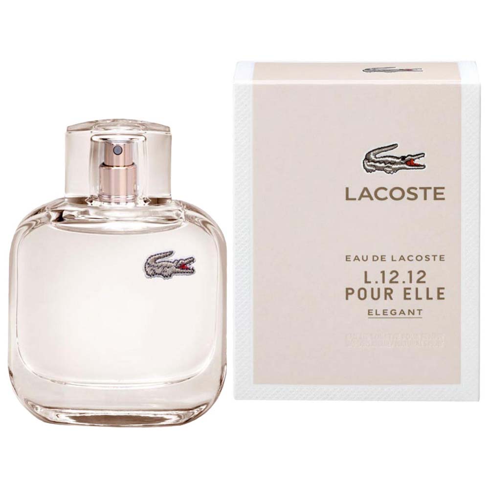 عطر او دي لاكوست ال.12.12 بور ايلي ايلغنت للنساء - او دي تواليت 90 مل  - Image 1