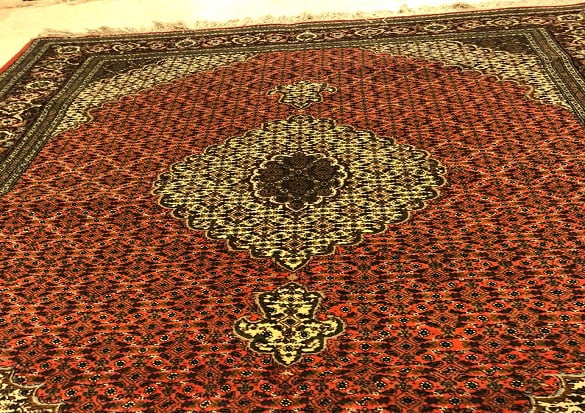 سجاد تبريز  مائي  ايراني مقاس 150x200 - صورة 3