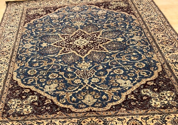 سجاد ايراني نايين مقاس 130x200 - Image 2