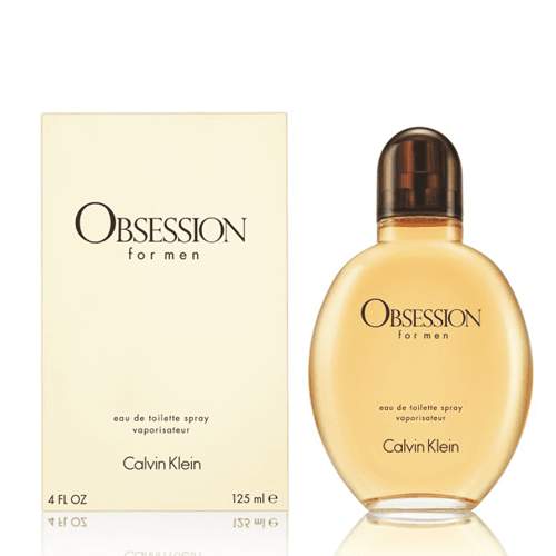عطر اوبسيشن من كالفن كلاين للرجال - 125مل - أو دو تواليت - صورة 1