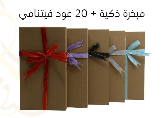 5 مبخرة ذكية + 20 عود فيتنامي  - Image 1